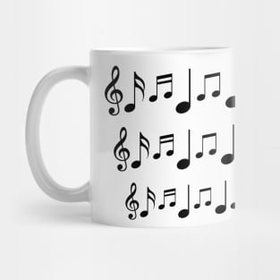 Musical Notes Mug